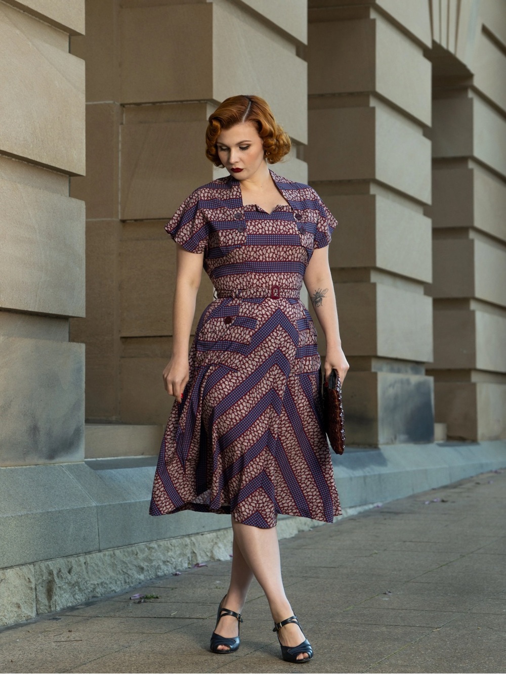 Rock 'n' Romance Ayda Two Piece Dress & Bolero Set Size 8 US